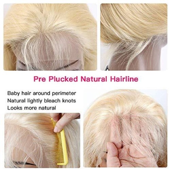 613 Blonde Body Wave Lace Frontal Wig main image 8